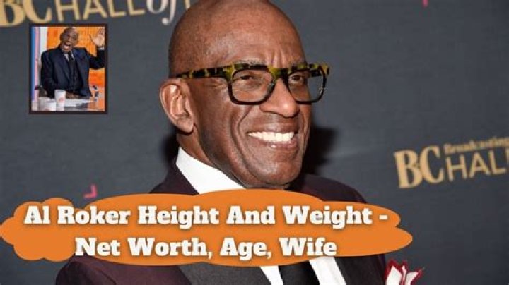 Uncover The Surprising Truth Behind Al Roker's Height And Weight